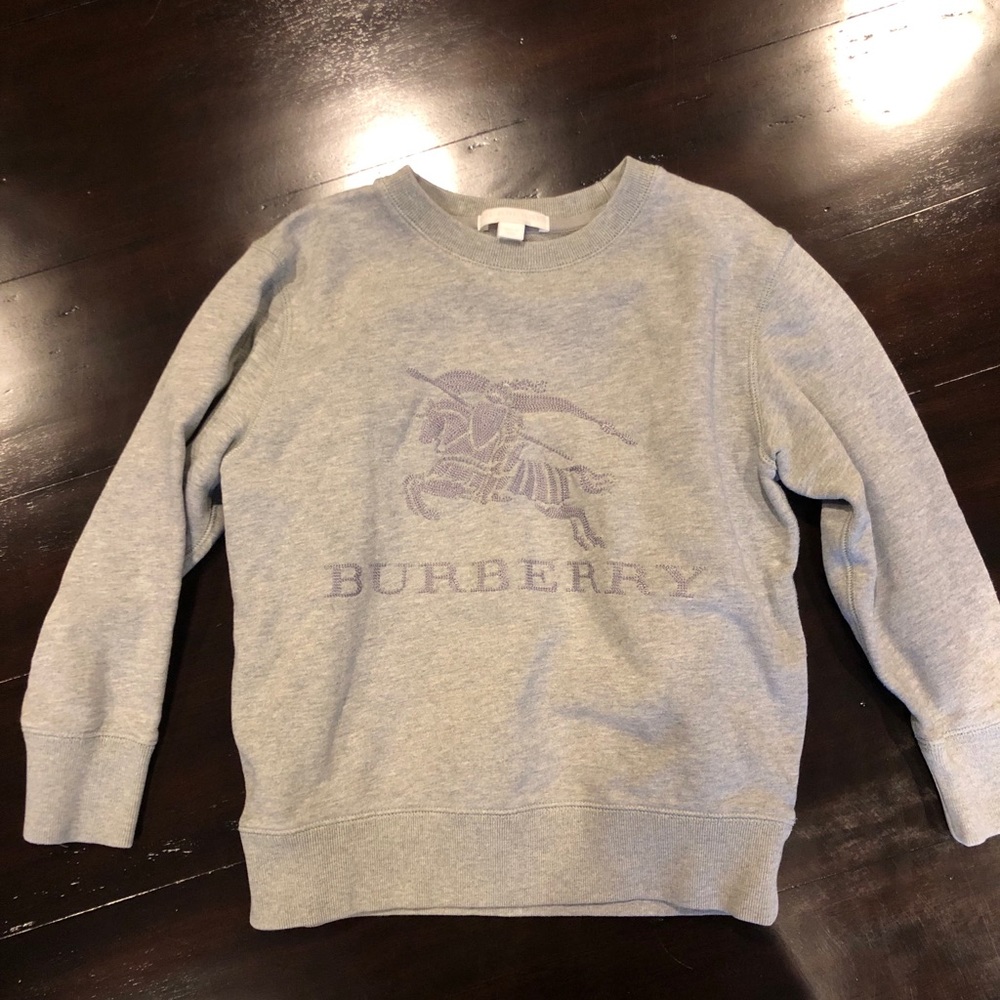 Burberry Boys Long Sleeve Sweatshirt